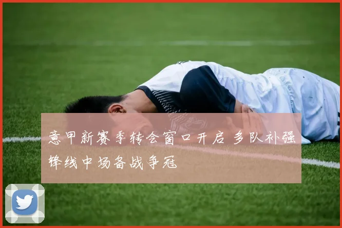 意甲新赛季转会窗口开启 多队补强锋线中场备战争冠