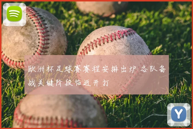 欧洲杯足球赛赛程安排出炉 各队备战关键阶段临近开打